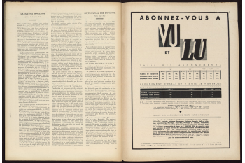 Vu n°432 - numéro spécial - 27 juin 1936