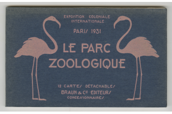 Exposition Coloniale Internationale, Paris 1931, Le Parc Zoologique / Collection particulière