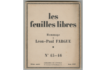 Les feuilles libres n°38 / Collections musée Nicéphore Niépce